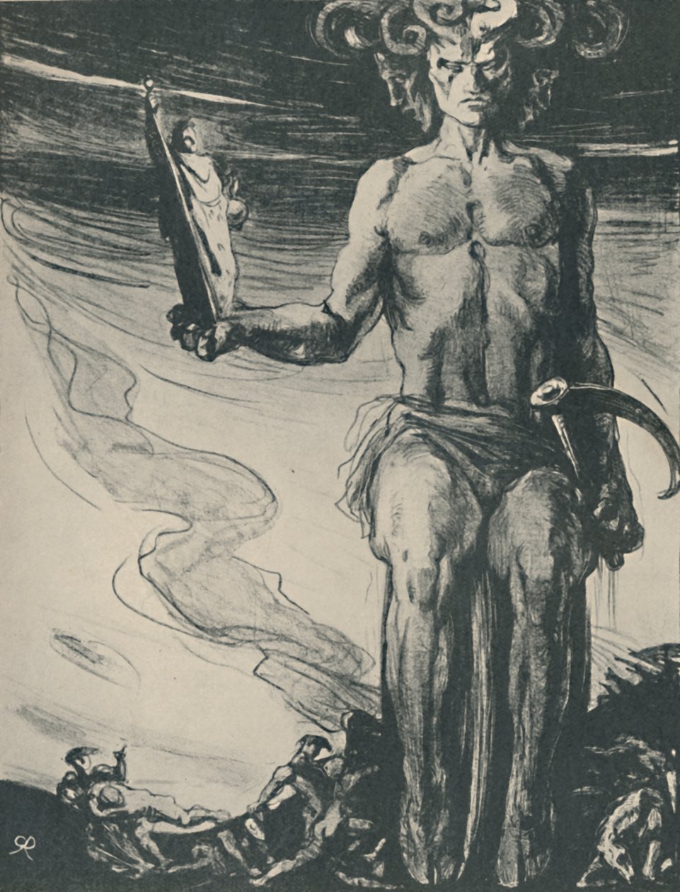 Plakat für Thomas Hardys The Dynasts, 1919 von Charles S Ricketts