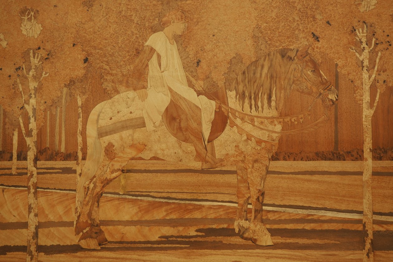 Die Dame und das Einhorn, 1925 von Charles Spindler