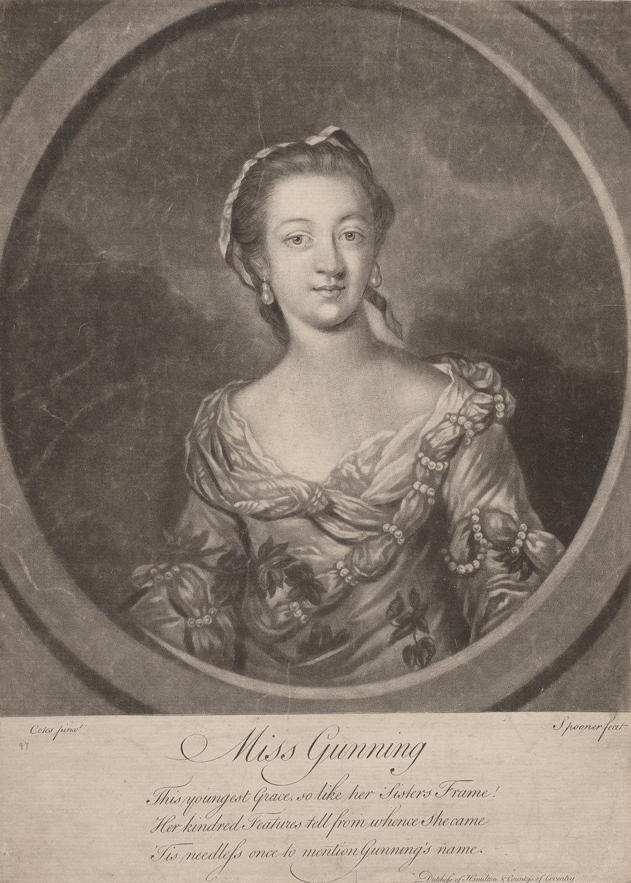 Miss Catharine Gunning von Charles Spooner