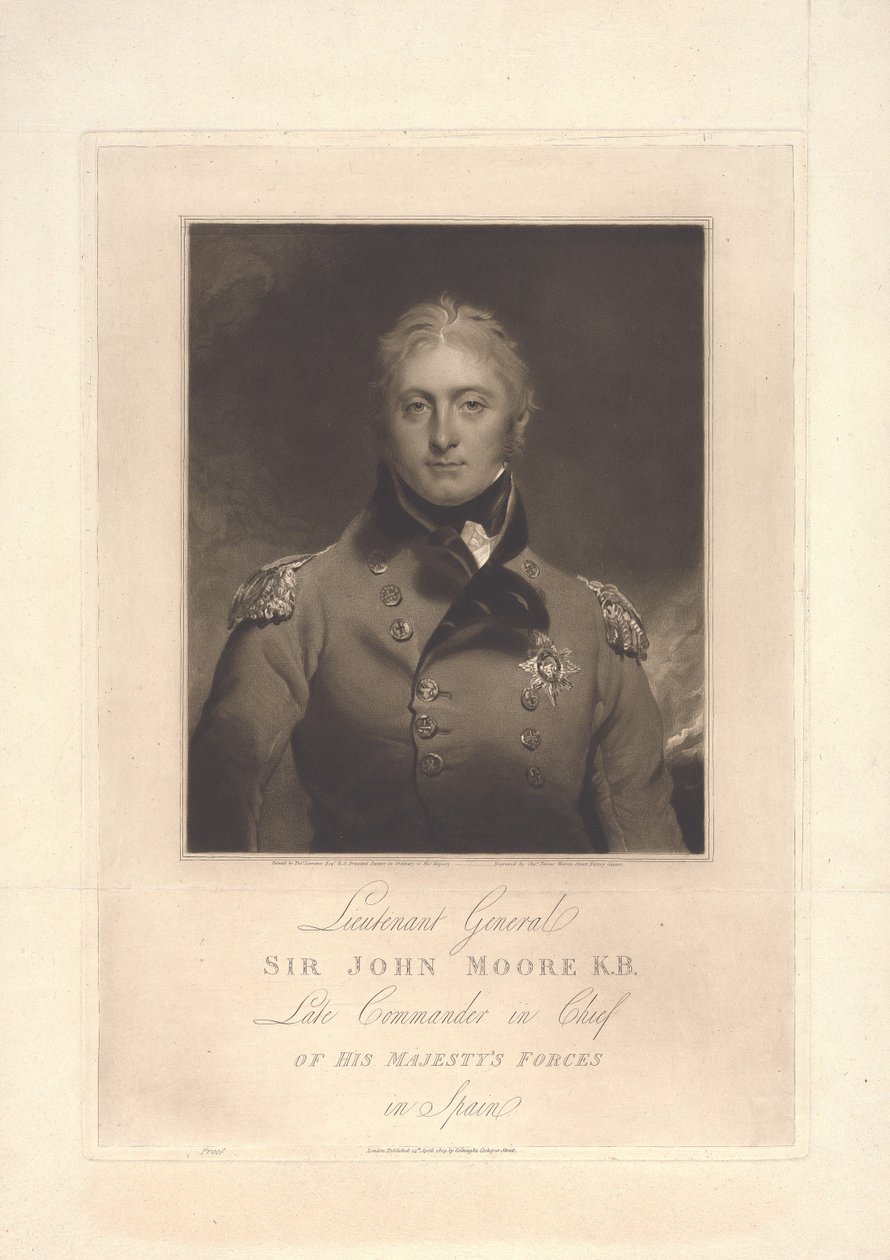 Sir John Moore von Charles Turner