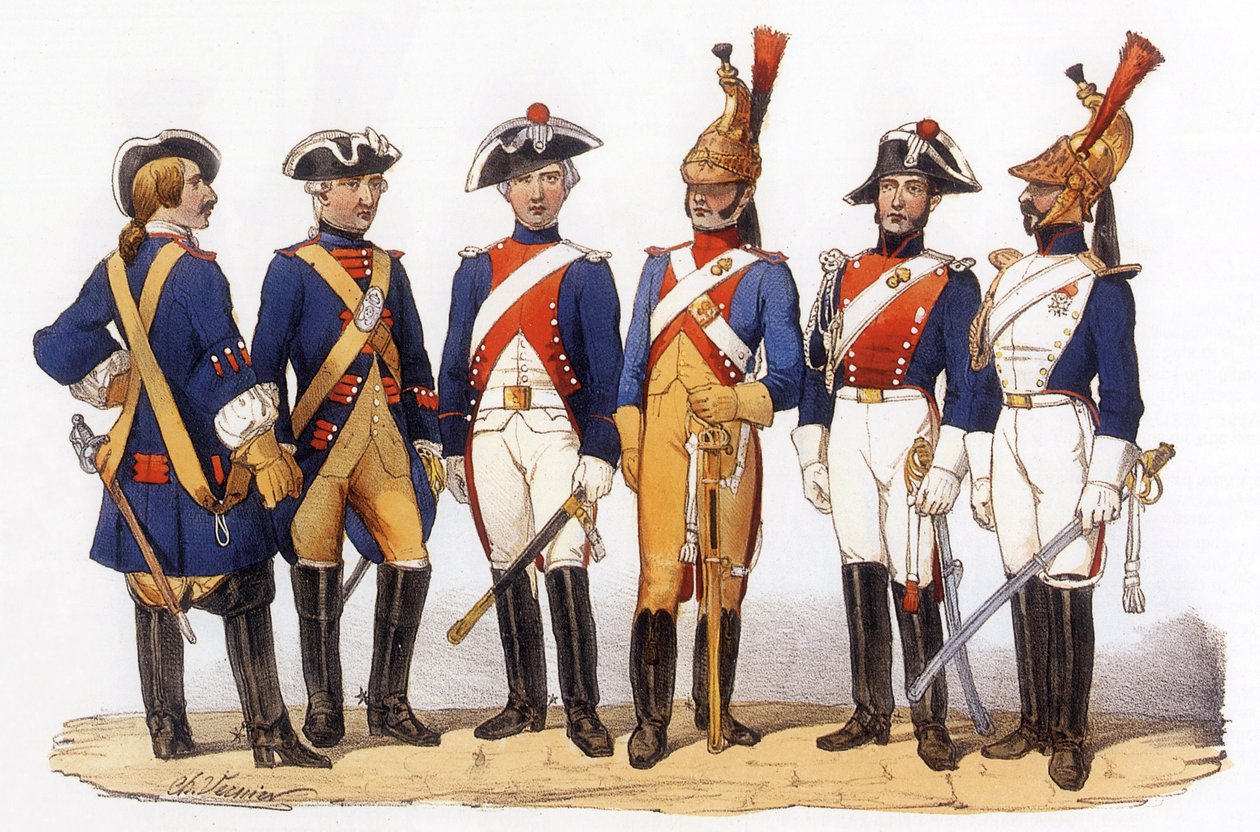 Uniformen der französischen Armee: Spezialeinheiten der Stadt Paris von Charles Vernier