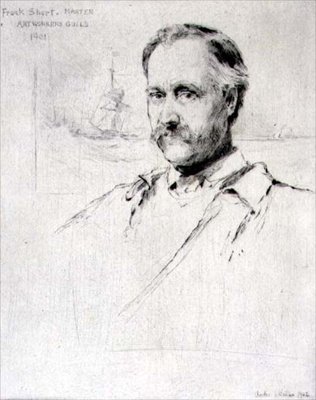 Sir Frank Short (1857-1945) Maler und Graveur, Meister der Art Workers