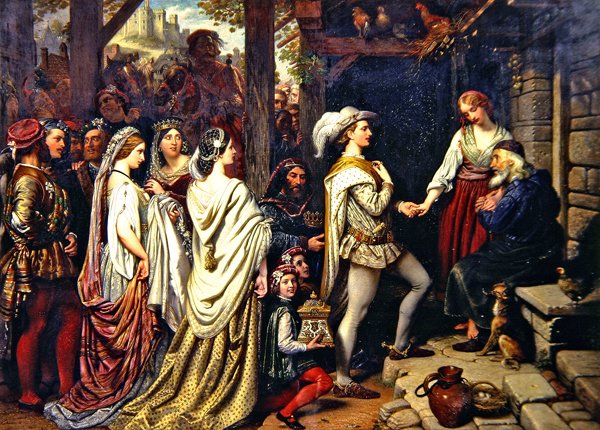 Die Hochzeit von Giselda von Charles West Cope