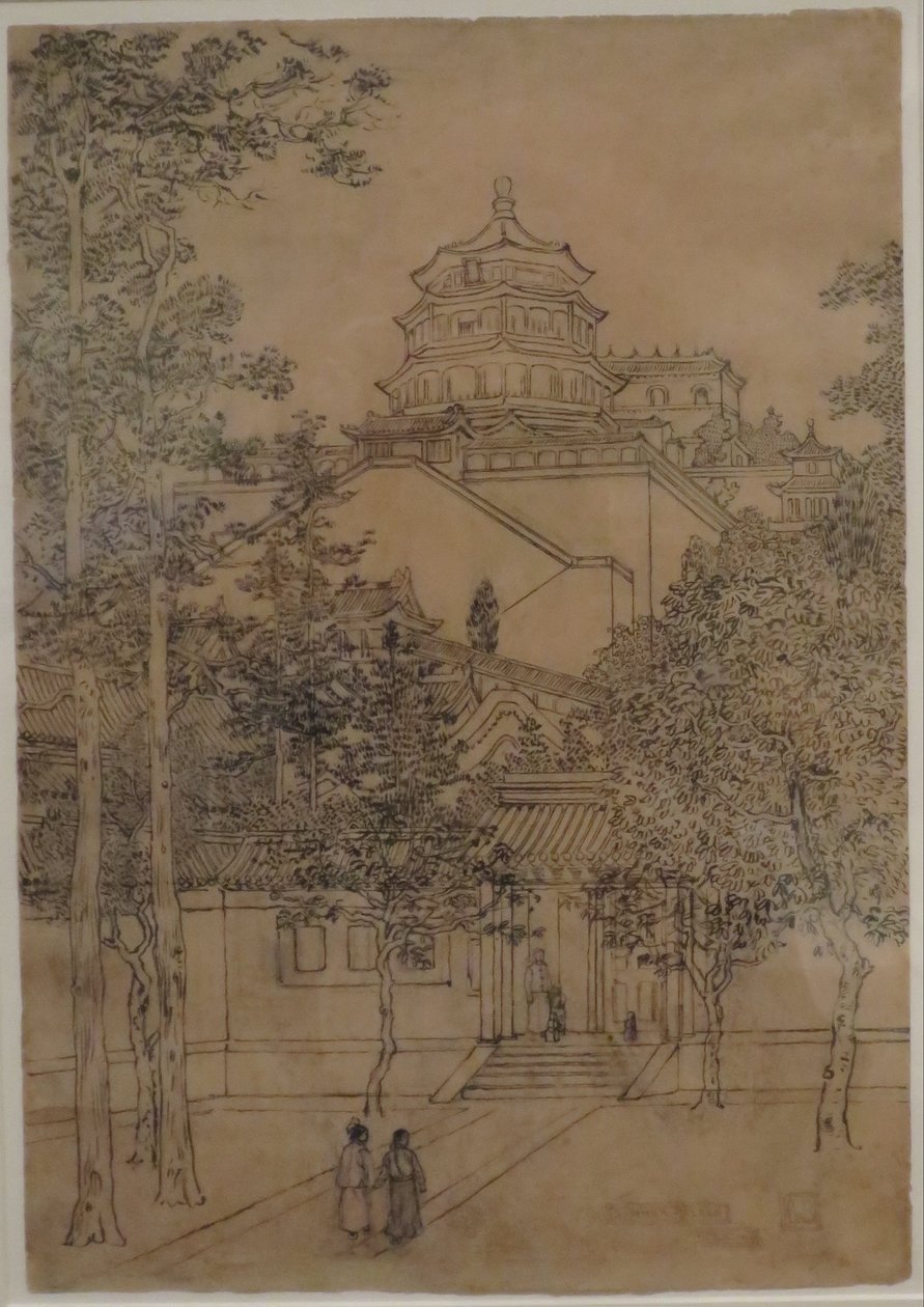 Sommerpalast, Peking von Charles William Bartlett