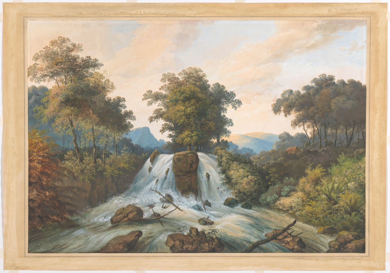 Ansicht des Flusses von Kema, Wasserentnahmestelle von Charles William Meredith van de Velde