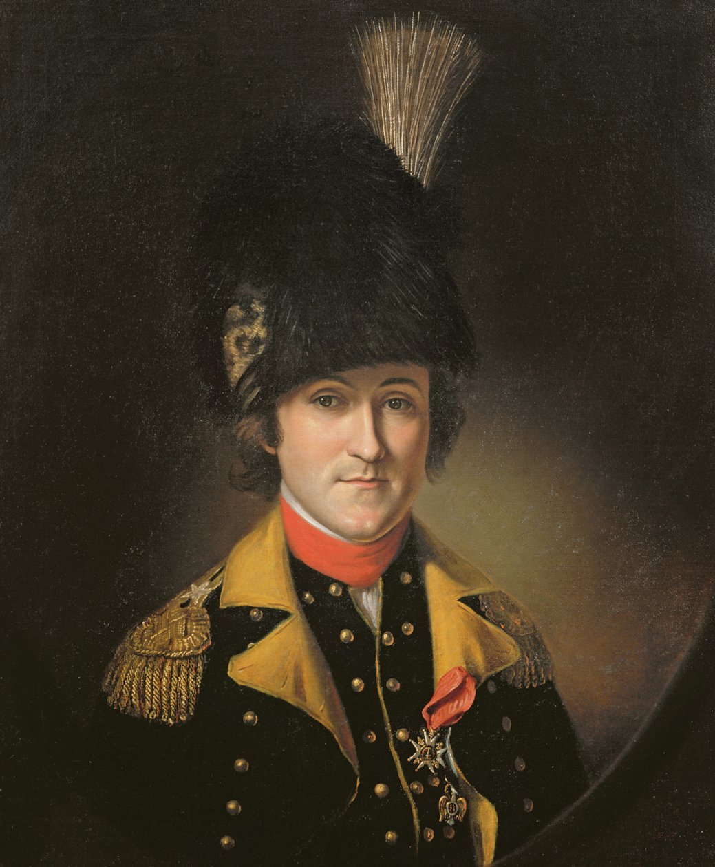 Charles Armand Tretin (1751-93) Marquis de la Rouerie von Charles Willson Peale
