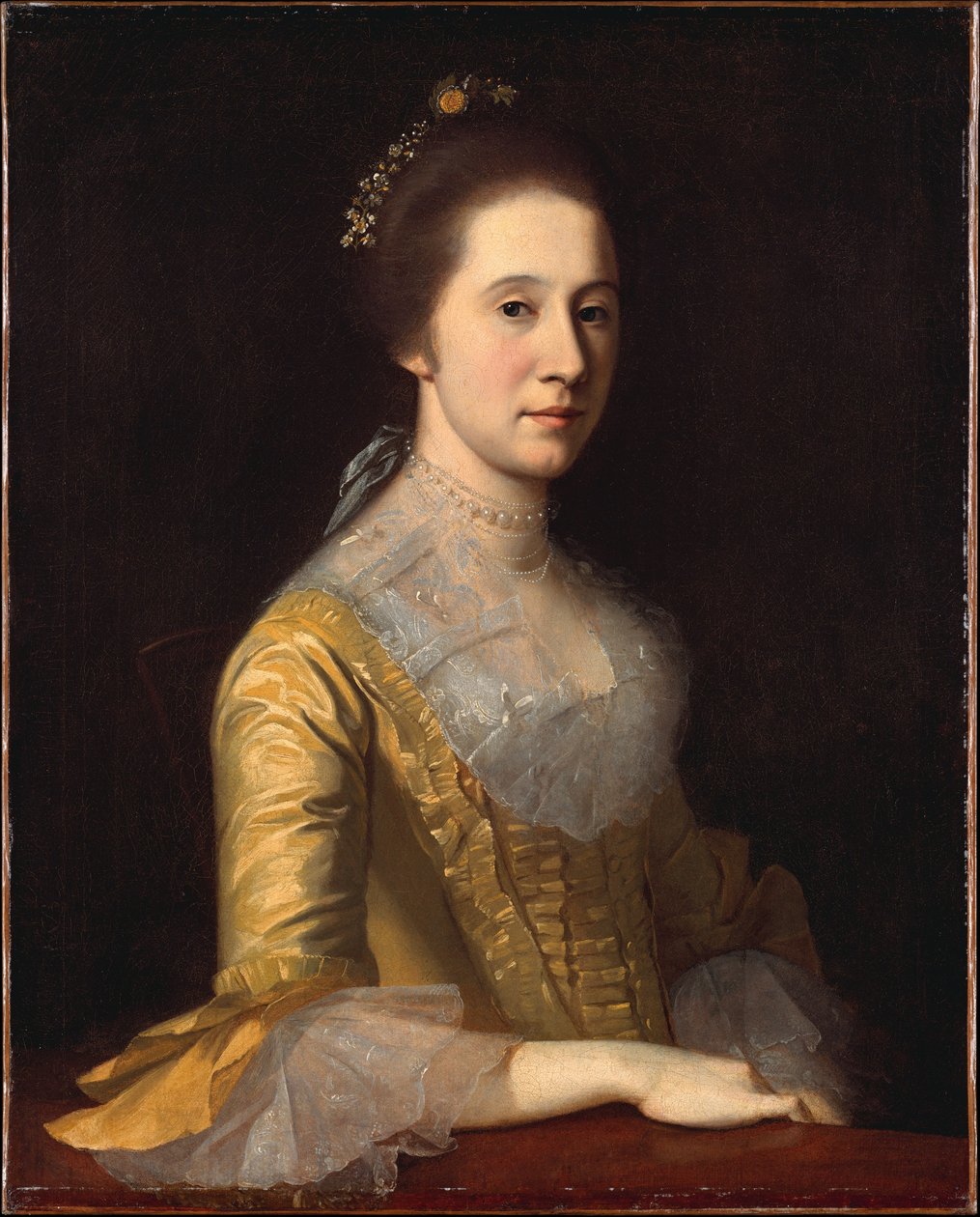 Margaret Strachan (Mrs. Thomas Harwood) von Charles Willson Peale