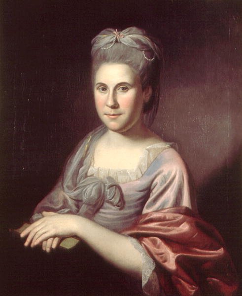 Mrs. Ann Borden Hopkinson (1746-1827) 1775 oder 1778 von Charles Willson Peale