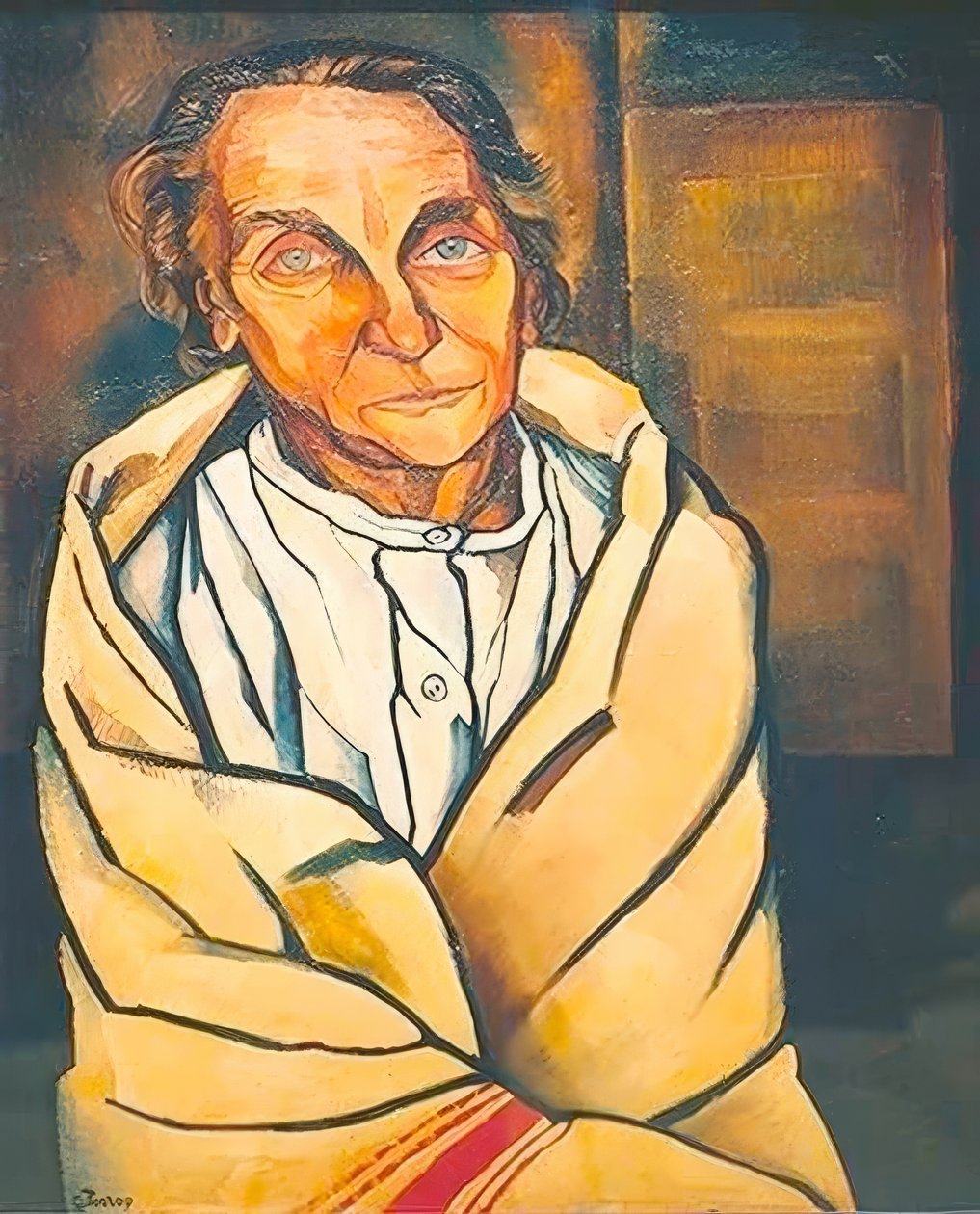Patientin aus Irrenanstalt von Charley Toorop