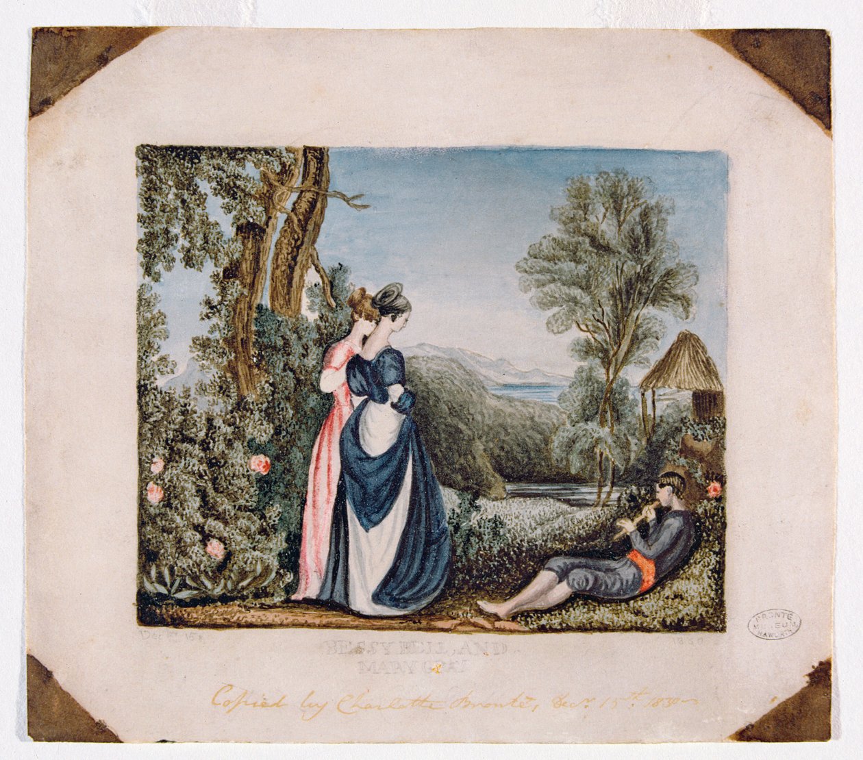 Bessy Bell & Mary Gray, 1830 von Charlotte Bronte