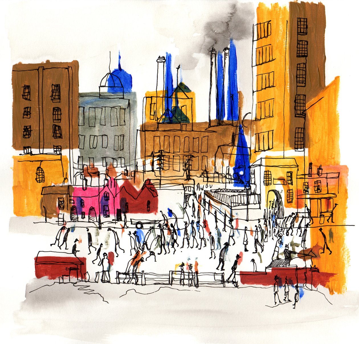 Kommen aus der Mühle, 2014 von Charlotte Orr