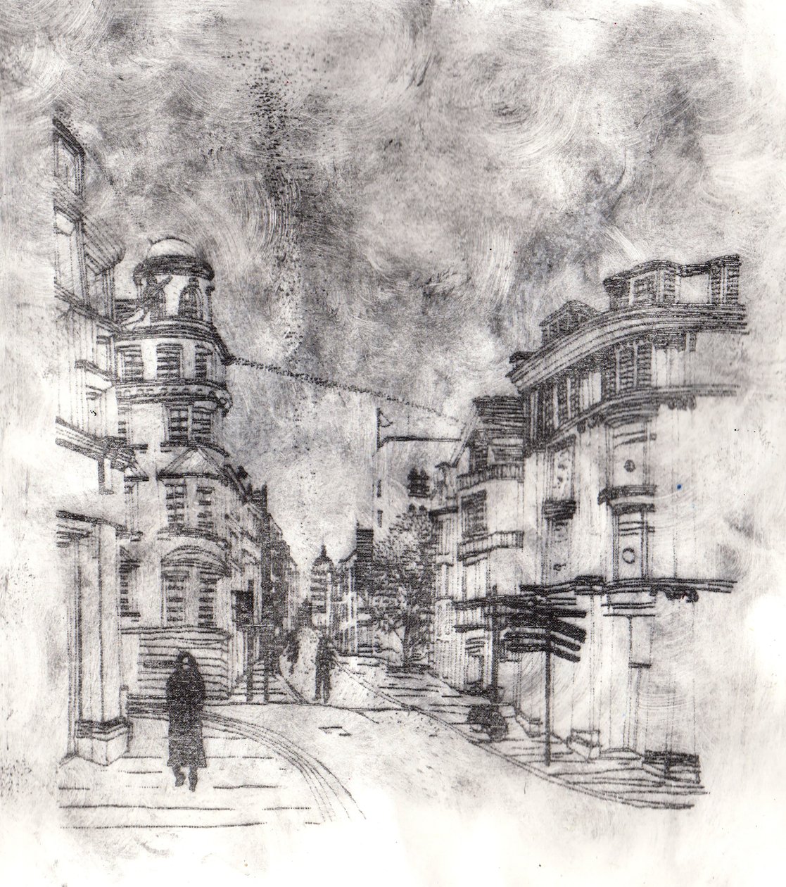 Cornmarket Street, 2019 von Charlotte Orr
