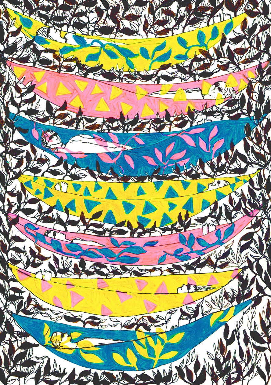 Hängematten, 2015 von Charlotte Orr