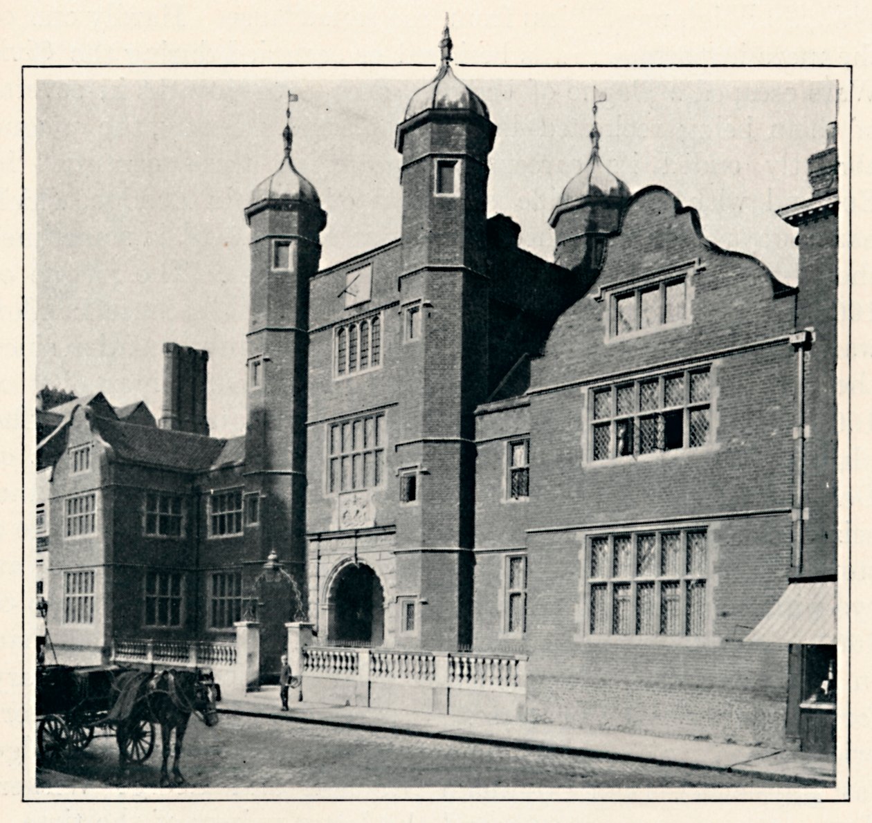 Erzbischof Abbots Hospital, Guildford, 1903 von Chester Vaughan