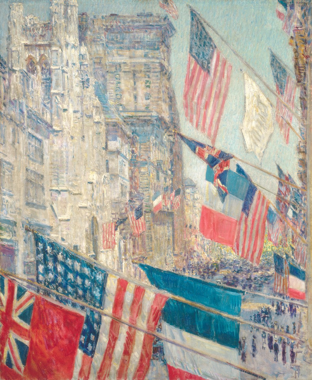 Allies Day, Mai 1917 von Childe Frederick Hassam