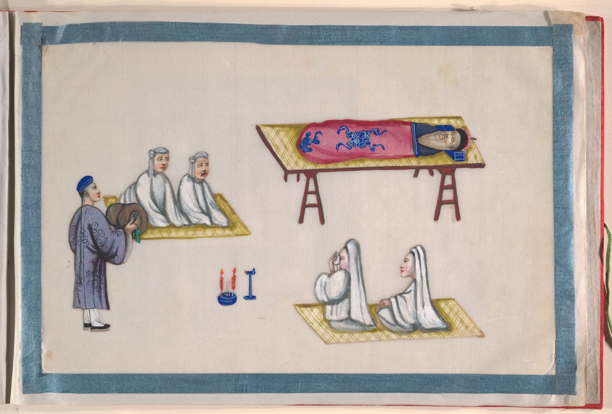 Album, spätes 19. Jahrhundert (Album von zwölf Blättern) von Chinese School