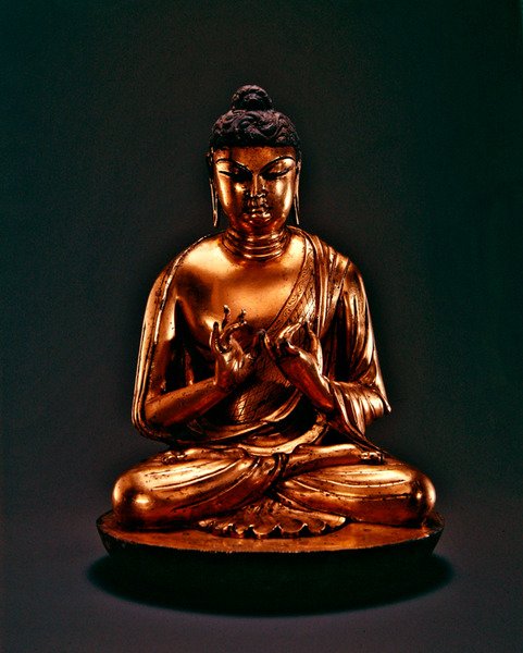 Buddha Vairocana (Dari), Tang-Dynastie (618-907), frühes 8. Jahrhundert von Chinese School