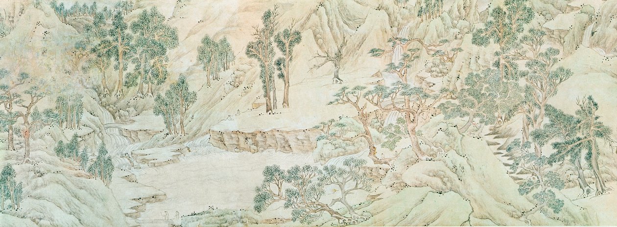Landschaft, Ming-Dynastie von Chinese School
