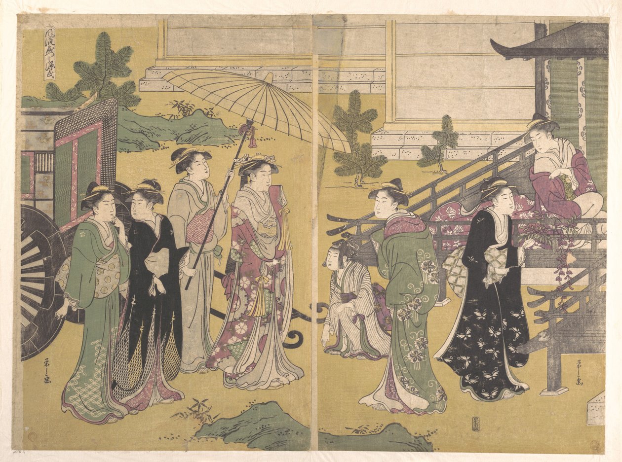 Fuji no Uraha von Chobunsai Eishi