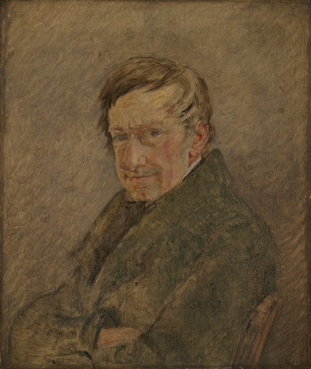 Porträt des Tiermalers C.D. Gebauer von Christen Købke
