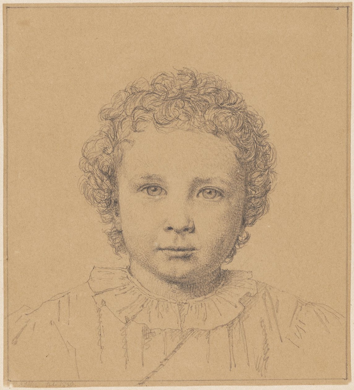 Carl [Ludvig Vilhelm Rømer] von Nutzhorn (1828-1899), Innenminister und Generalstaatsanwalt, Gouverneur von Vejle County von Christen Købke