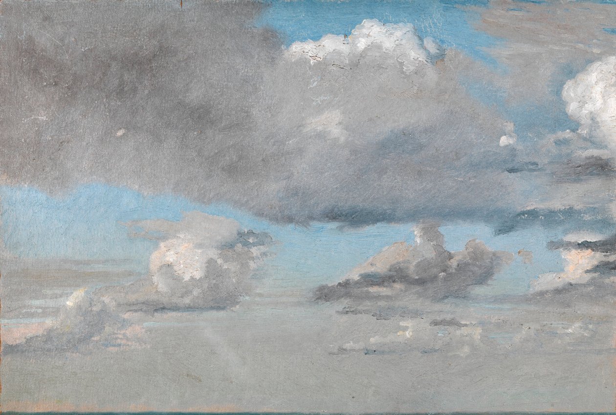 Studie von Wolken von Christen Købke