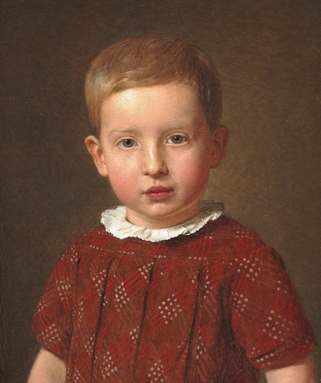 Johan Jacob Krohn als Kind von Christen Schjellerup Købke