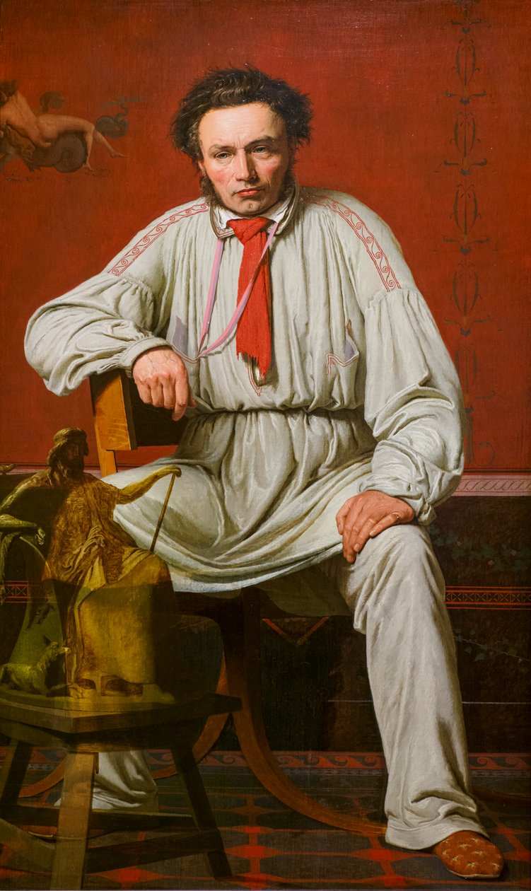 Der Bildhauer Hermann Ernst Freund von Christen Schjellerup Kobke