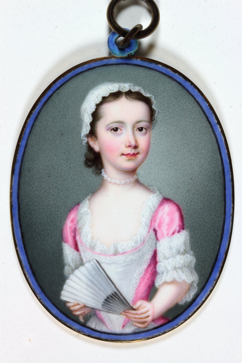 Lady Henrietta Cavendish Bentinck, später Gräfin von Stamford, 1741 von Christian Friedrich Zincke