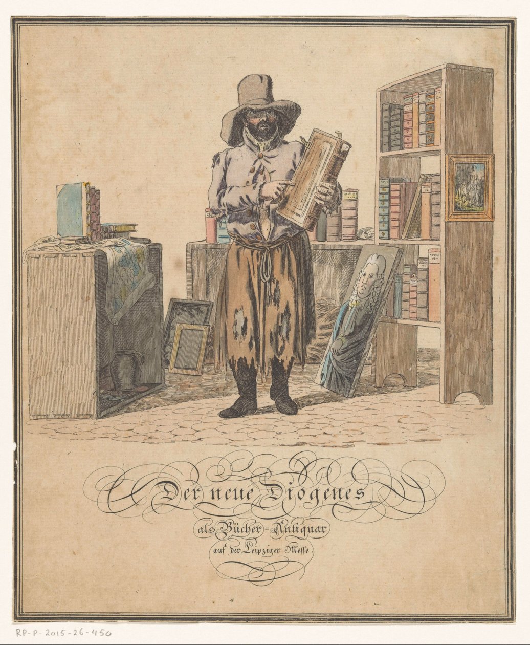 Porträt des Buchhändlers Johann Gottlob Helmert von Christian Gottfried Heinrich Geissler (possibly)