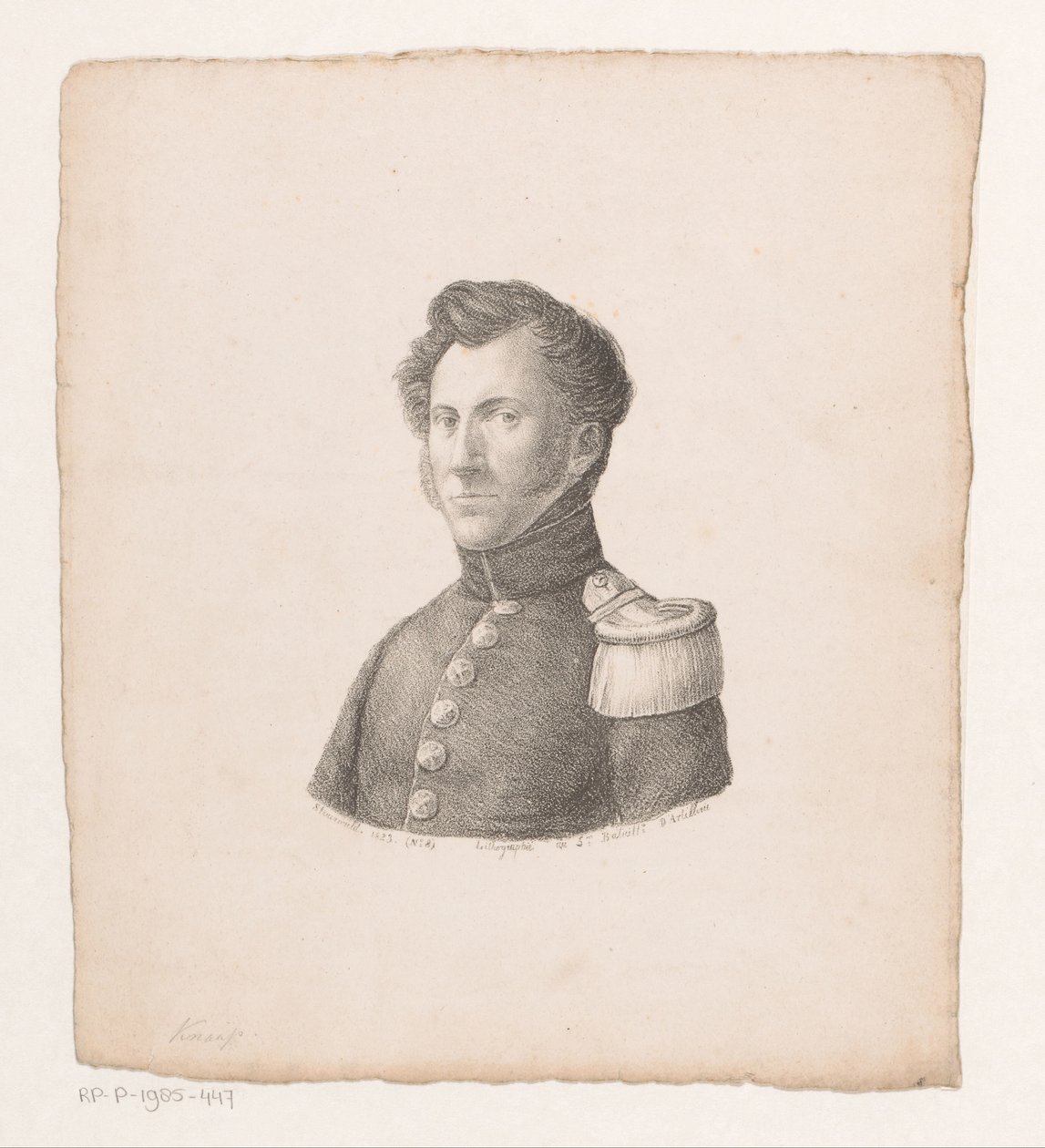 Porträt von Arnold Willem de Bruin von Christian Heinrich Gottlieb Steuerwald