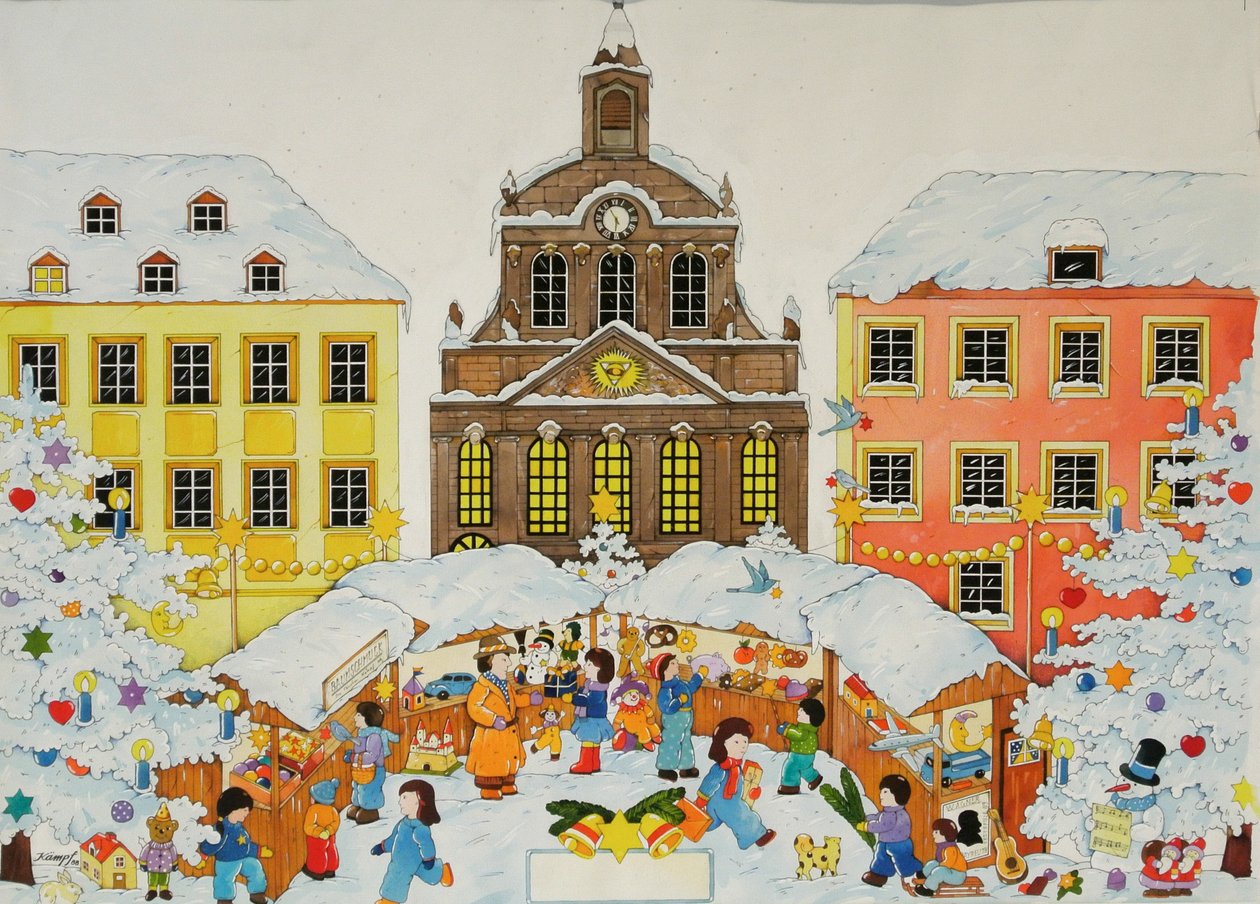 Weihnachtsmarkt, 2001 von Christian Kaempf