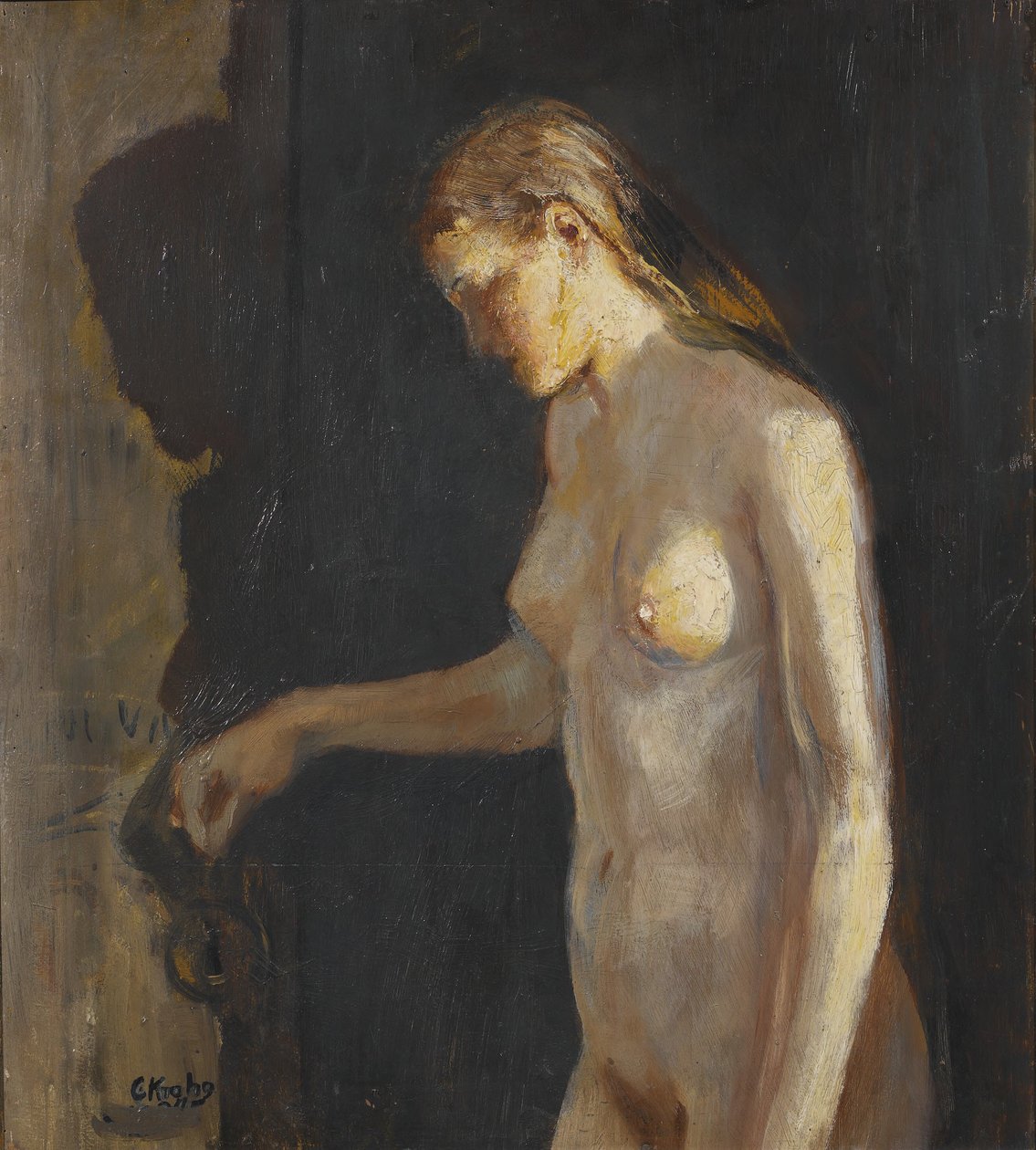 Das Modell von Christian Krohg