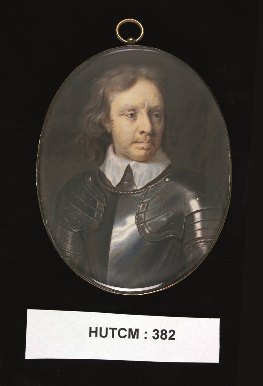 Oliver Cromwell, ca. 1698-30 von Christian Richter