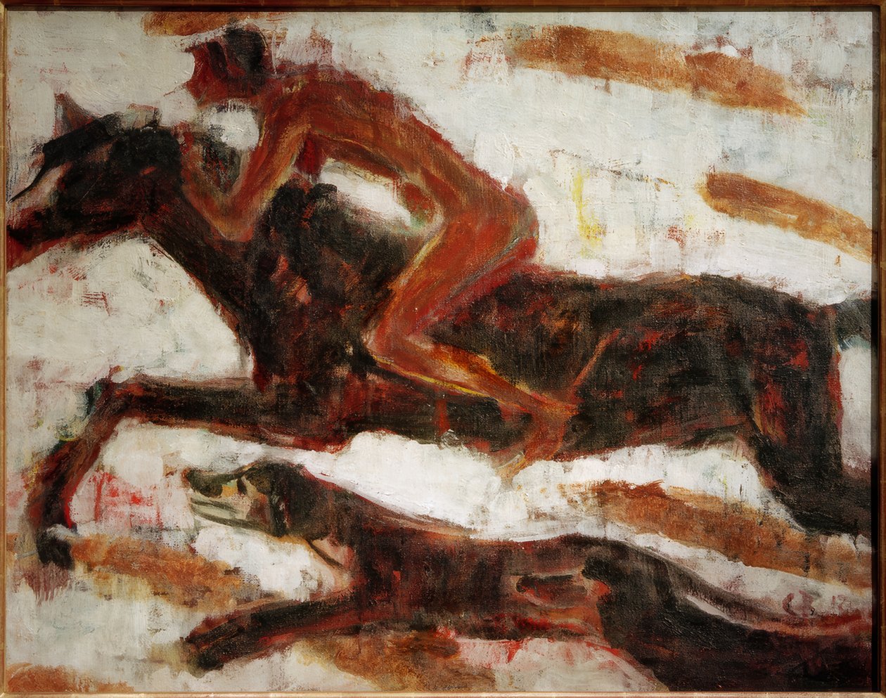 Amazone von Christian Rohlfs: Kunstdruck in Museumsqualität