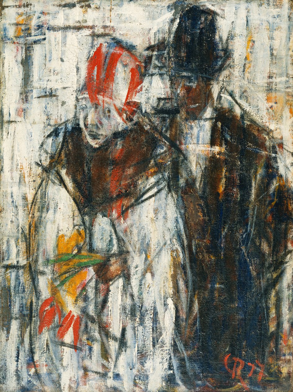 Mann und Frau von Christian Rohlfs: hochwertiger Kunstdruck