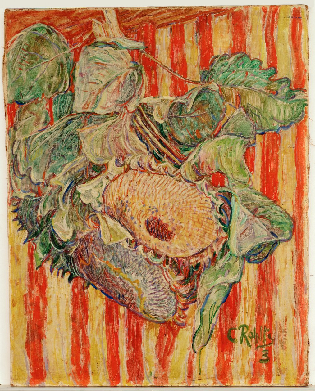 Sonnenblumen von Christian Rohlfs: hochwertiger Kunstdruck