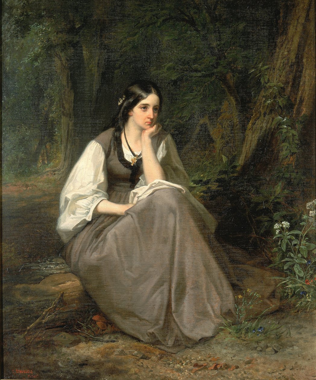 Evangeline von Christian Schussele