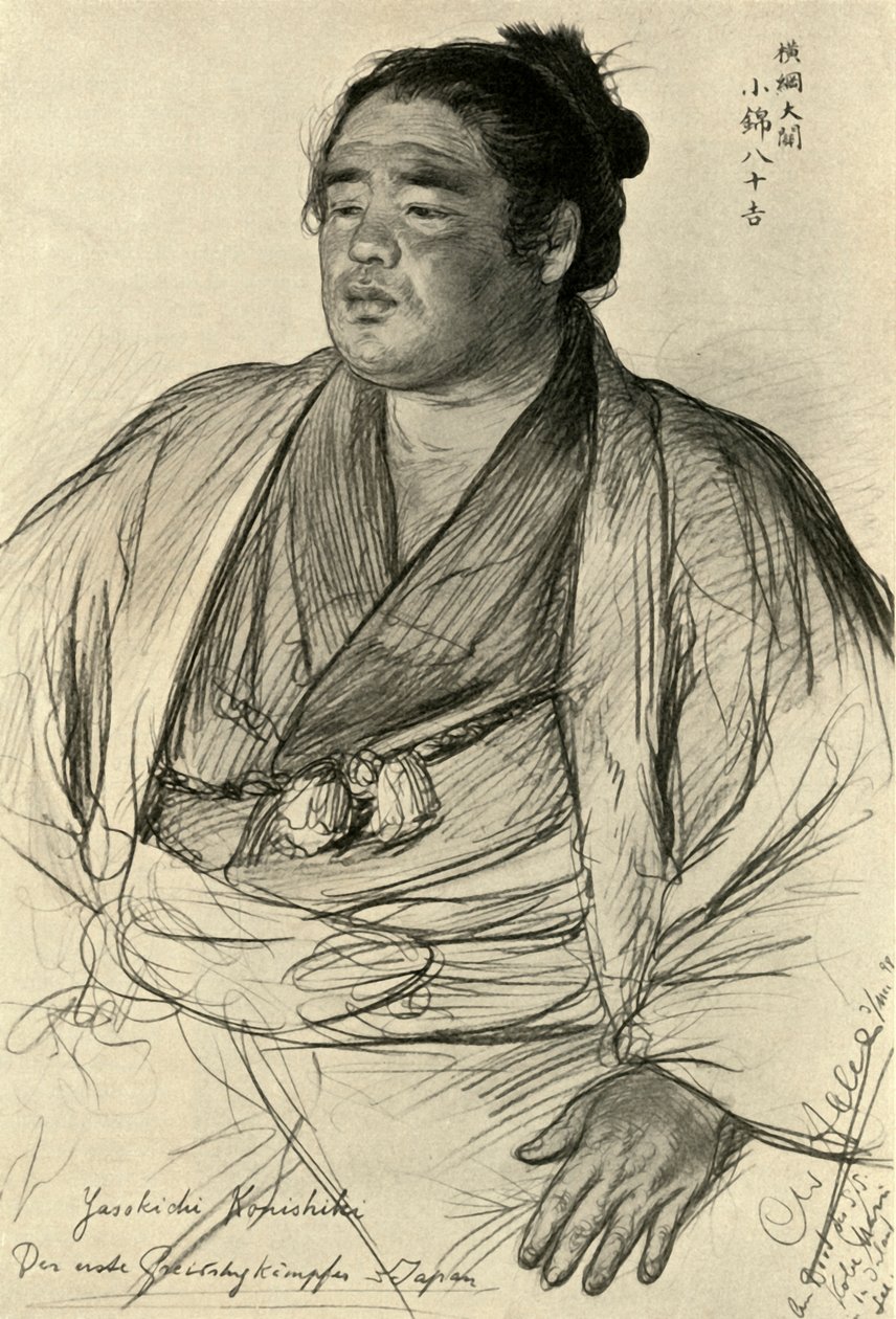 Konishiki Yasokichi, 1898 von Christian Wilhelm Allers