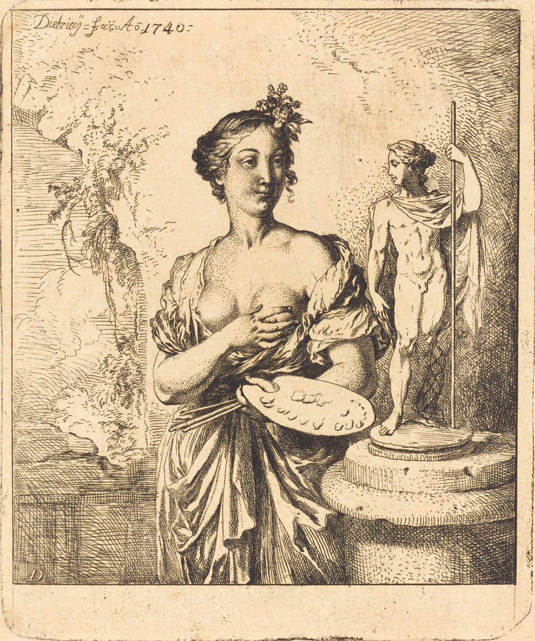 Gemälde von Christian Wilhelm Ernst Dietrich