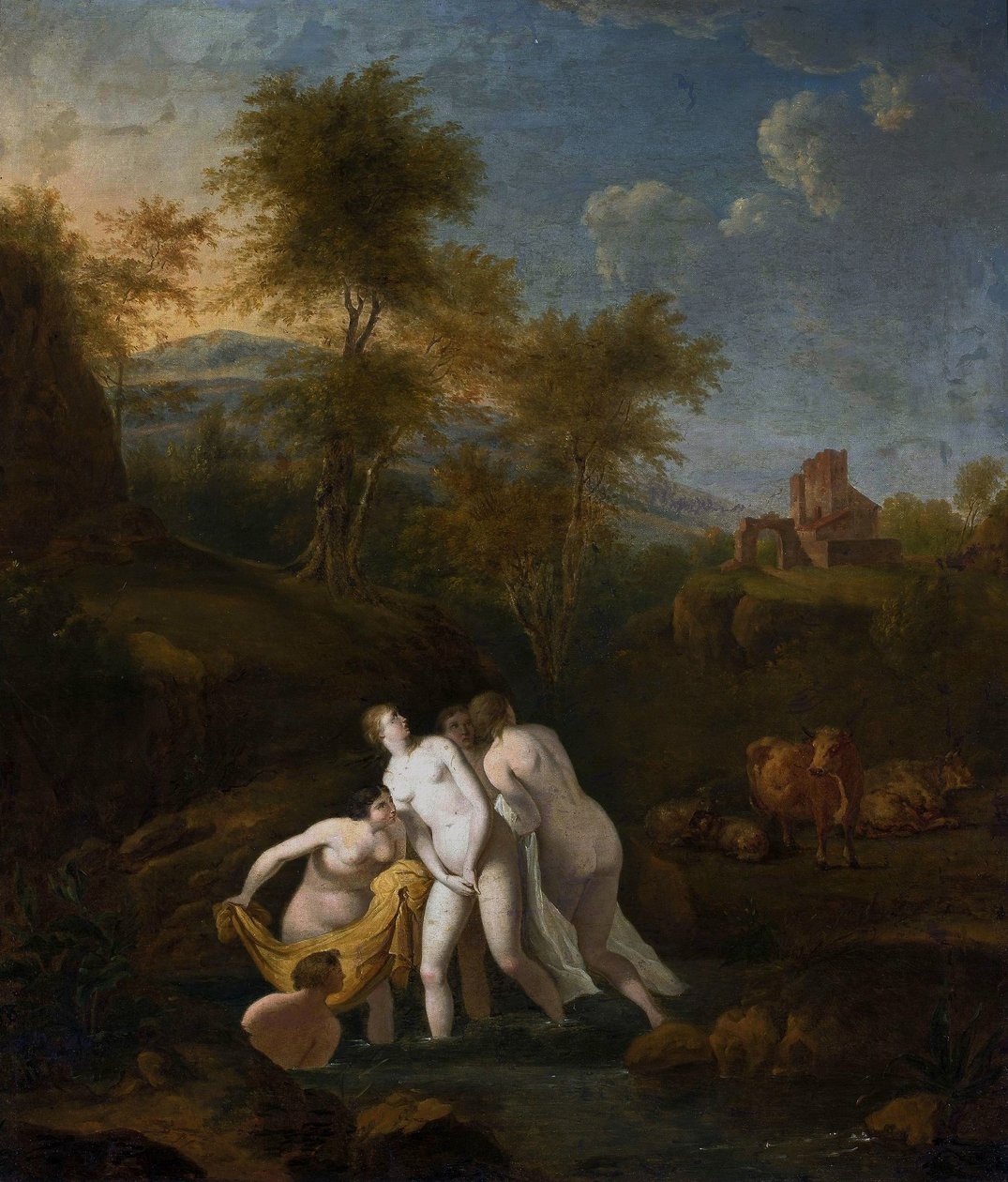 Das Bad der Nymphen von Christian Wilhelm Ernst Dietrich