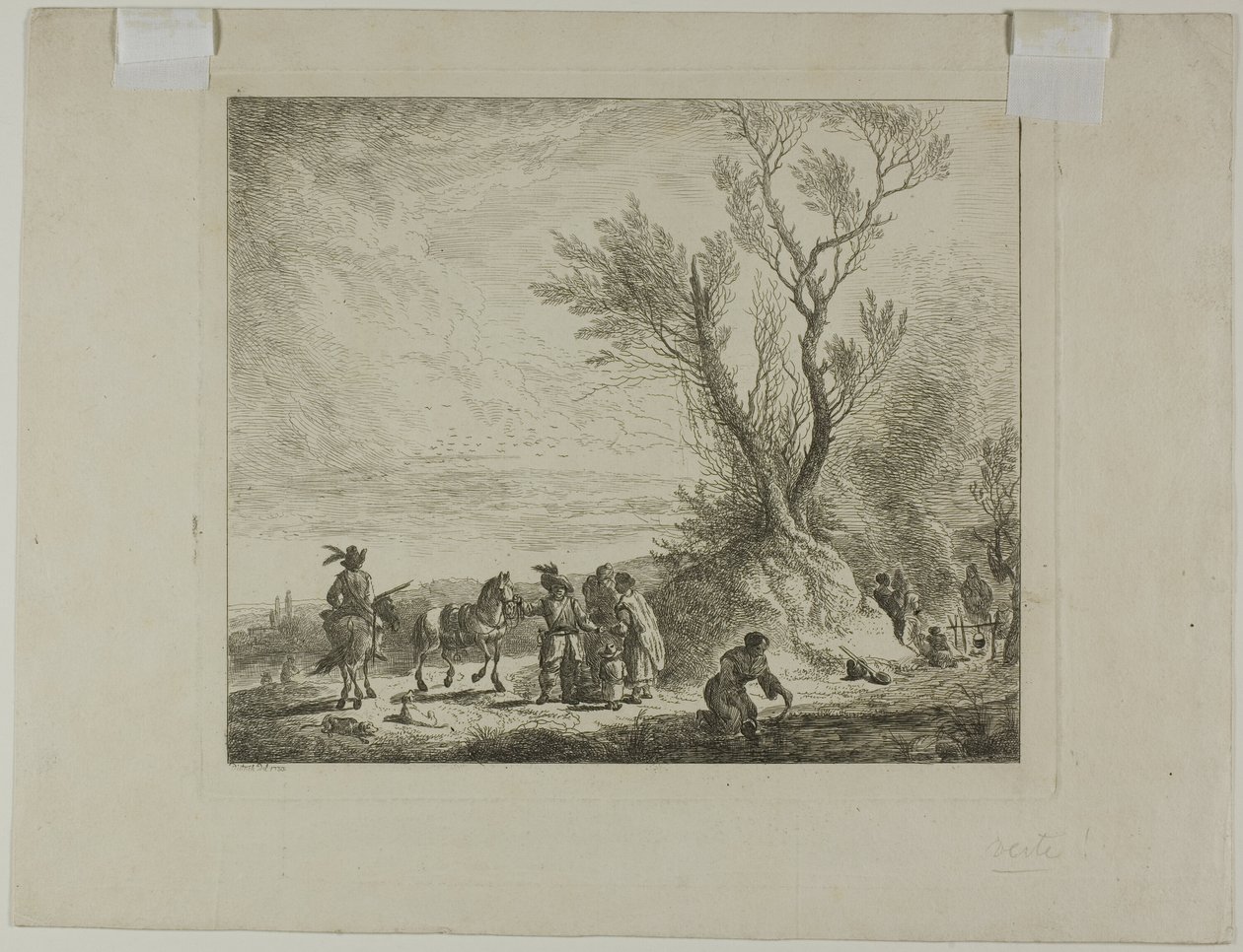 Wandererlager von Christian Wilhelm Ernst Dietrich