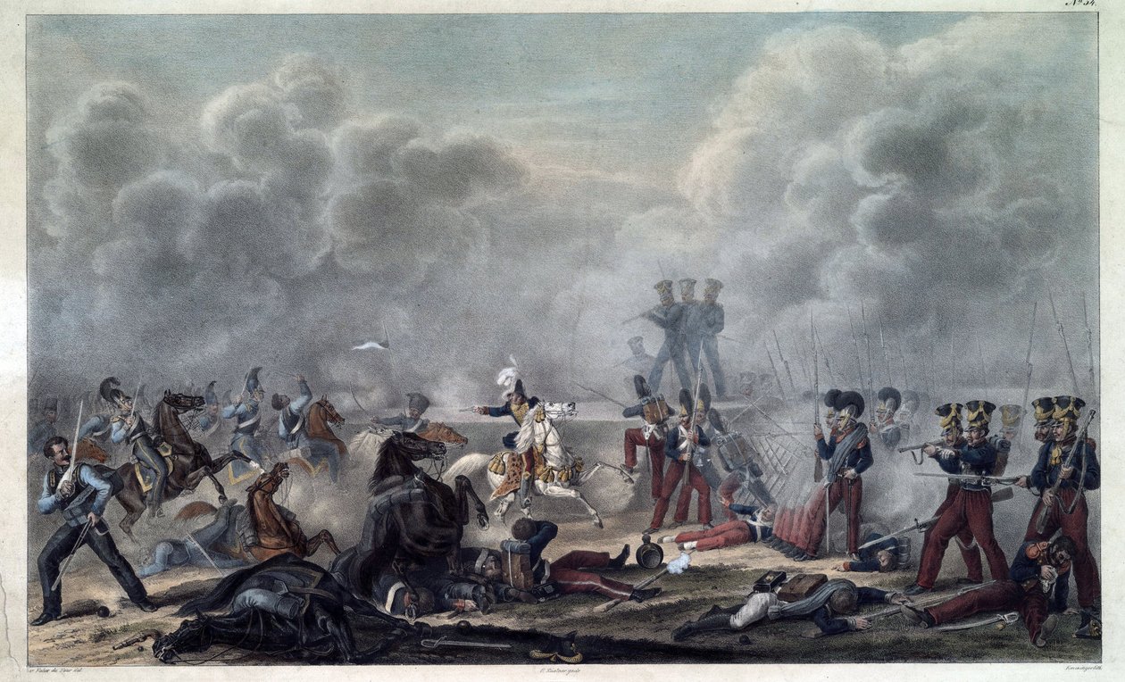Auf dem Schlachtfeld von Borodino von Christian Wilhelm von Faber du Faur
