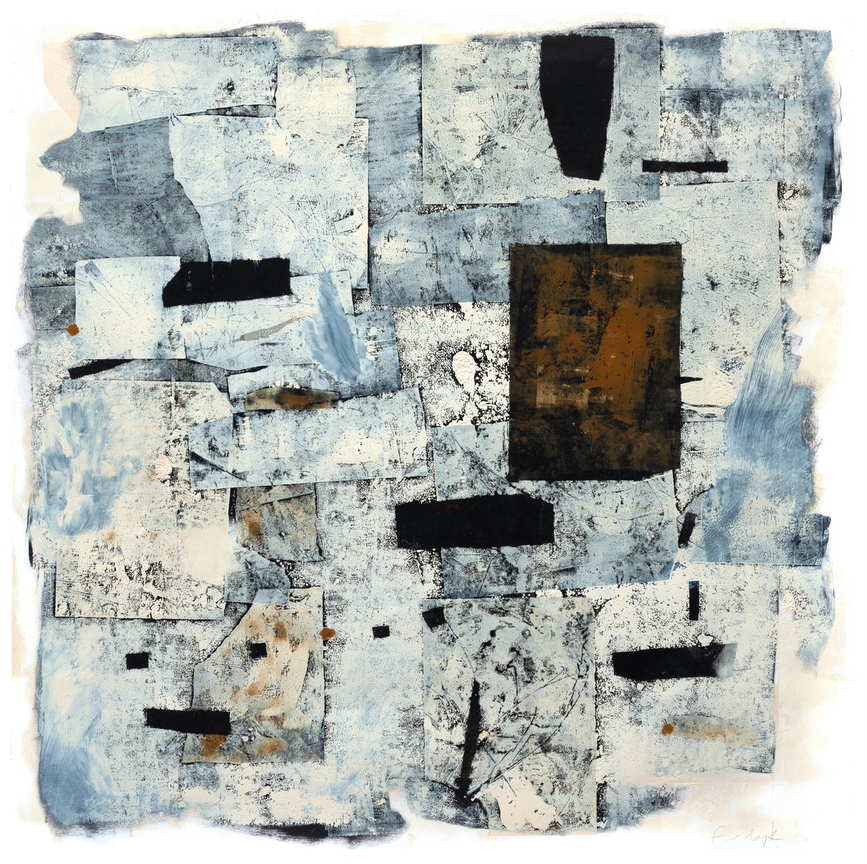 Ockerfarbene Tür, 2016 von Christina Fedyk