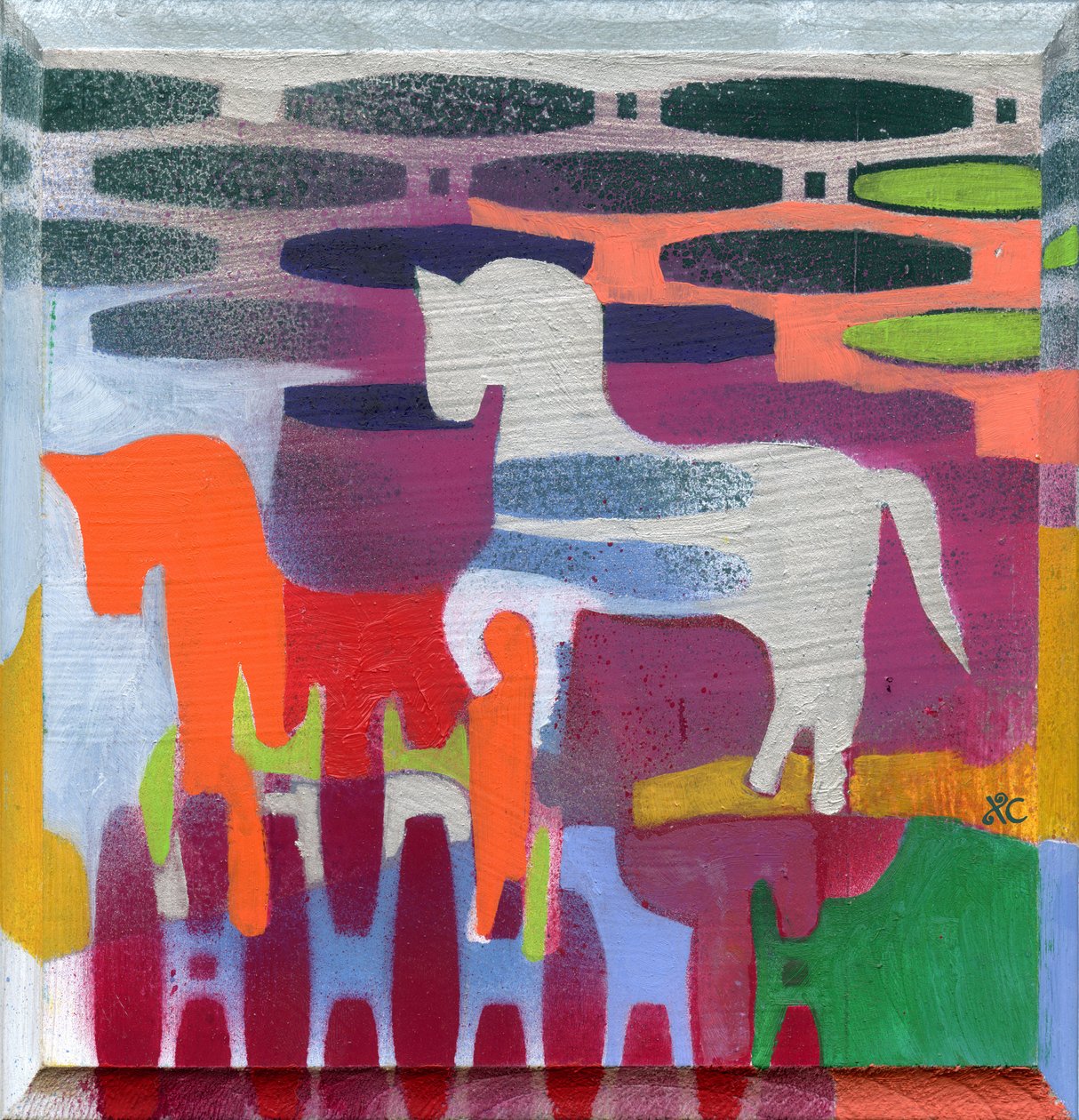 Pferde, ca. 2008 von Christina Saj