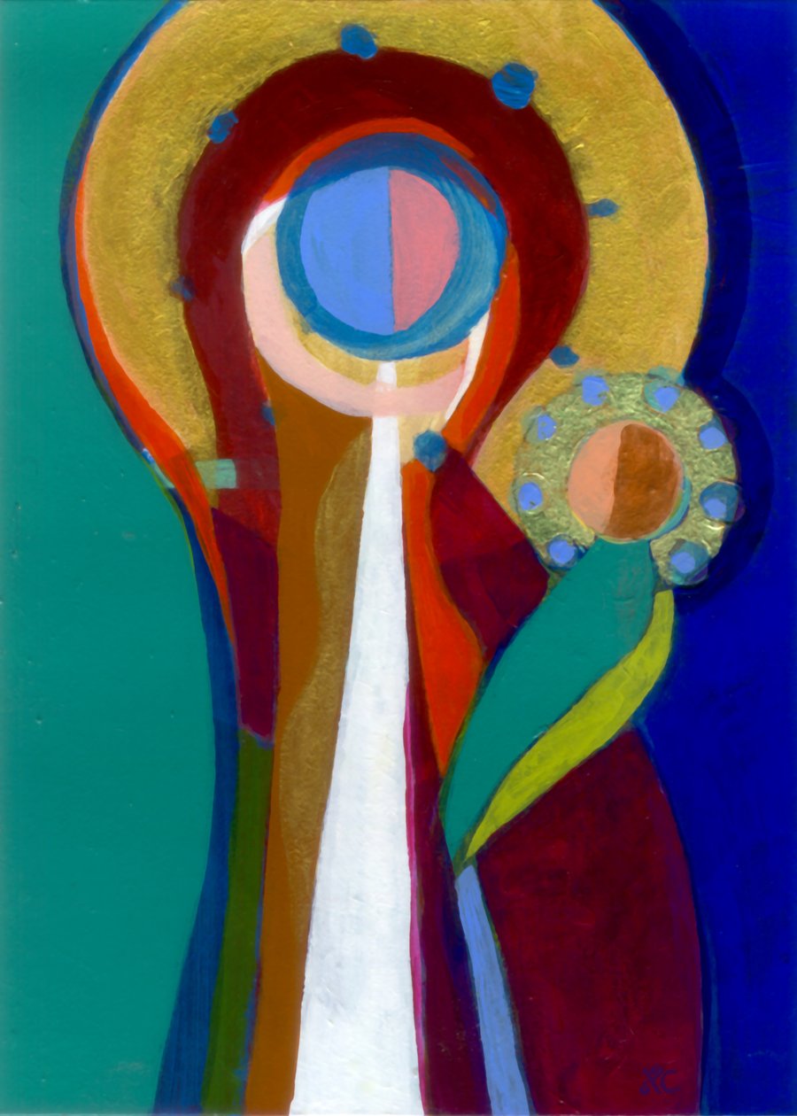 Madonna und Kind von Christina Saj