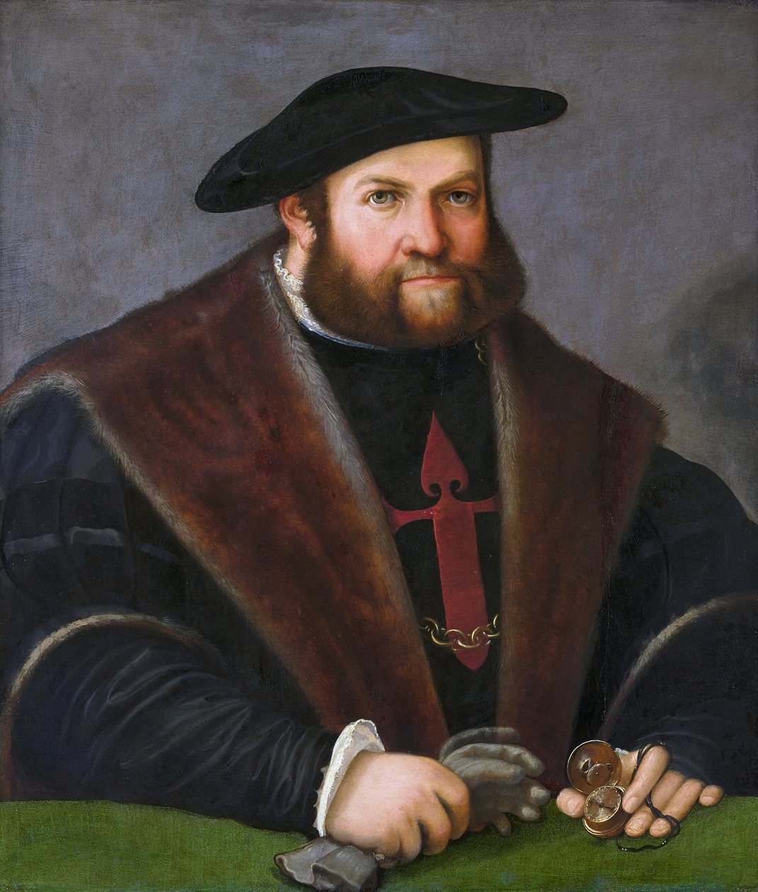 Bildnis des Ulrich Ehinger (1485-1537) von Christoph Amberger