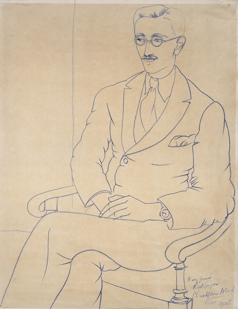 Porträt von Gerald Reitlinger, 1926 von Christopher Wood