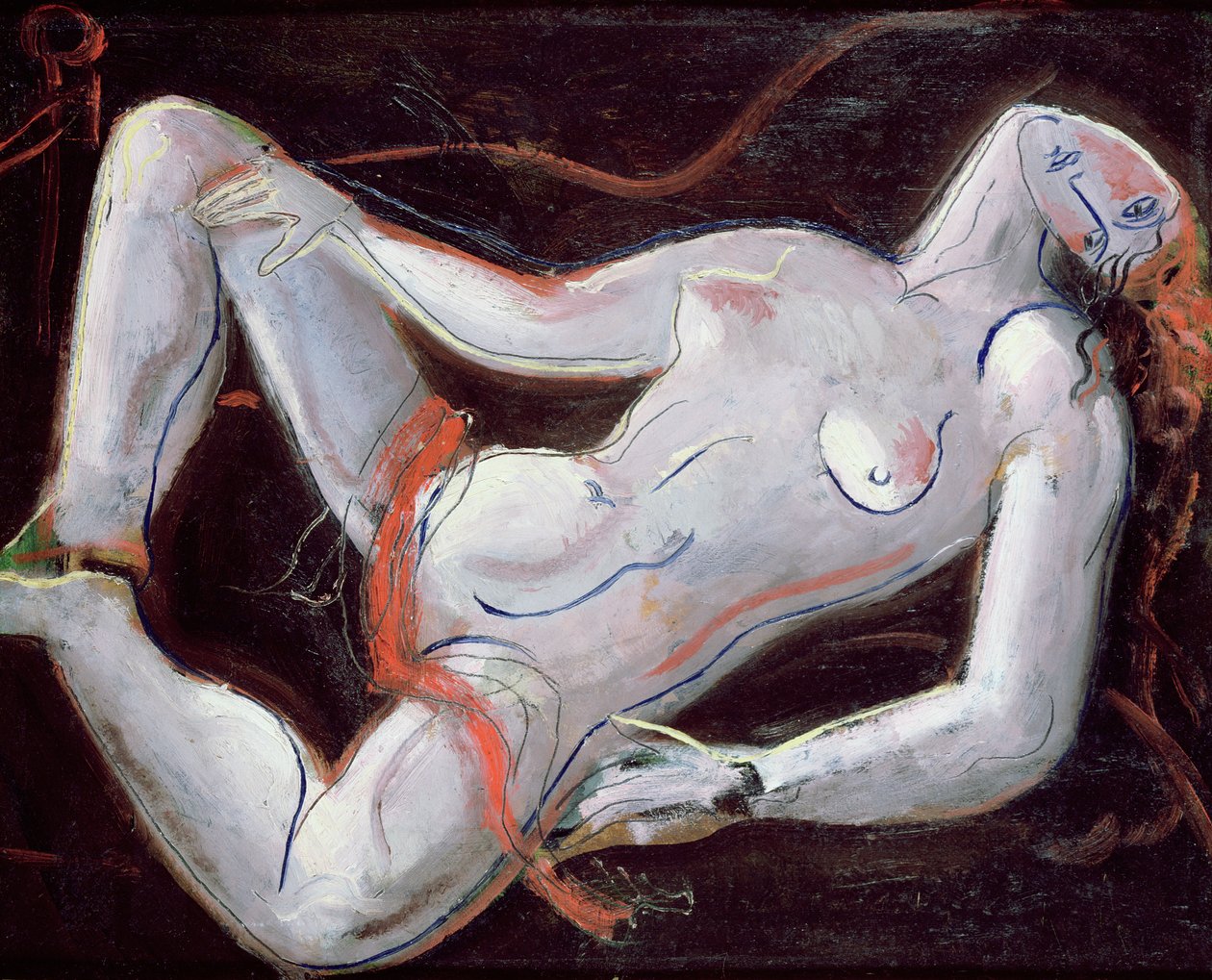 Liegender Akt von Christopher Wood