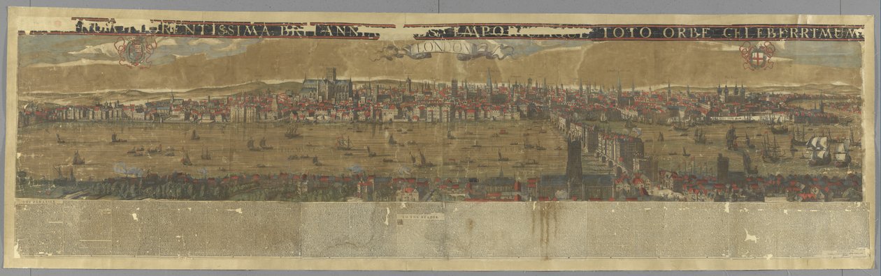 Blick auf die Themse mit der London Bridge, 